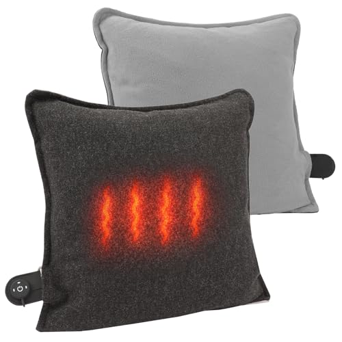Addliving Sitz-Heizkissen kabellos | Sitzkissen beheizbar mit...