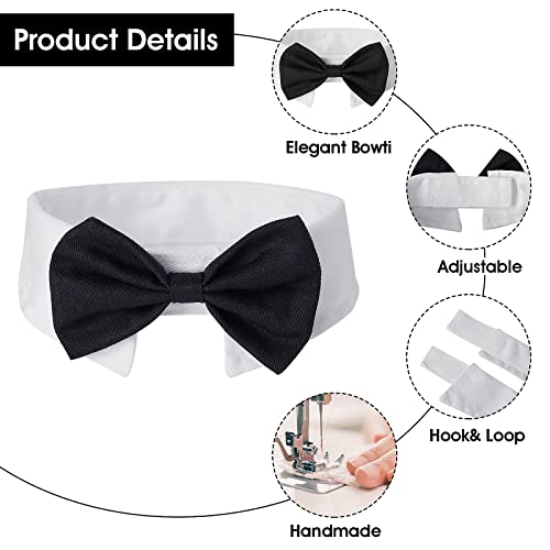 COBEE Cobee Smokinghalsband für Hunde und Katzen, verstellbar, Hochzeit, formelle Welpen, Kostüm, Krawatte