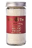 India Tree Nature’s Colors Cake Decorations Arctic Frost Sprinkles in Glass Jar, Plant-Based Food Coloring, Non-GMO, No Artificial Dyes, Baking and Dessert Topping, 3.7 oz