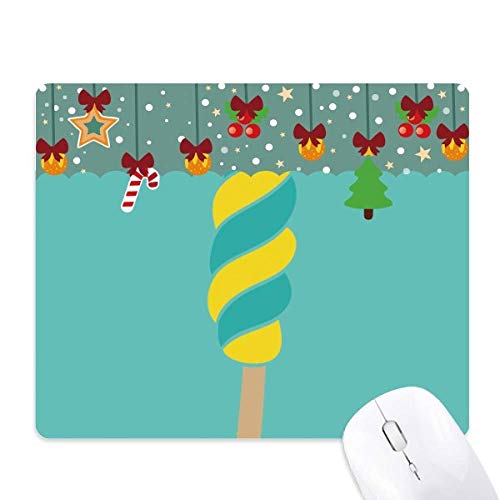 Tapis de souris spirale jaune et vert pour dynamiser votre espace de télétravail