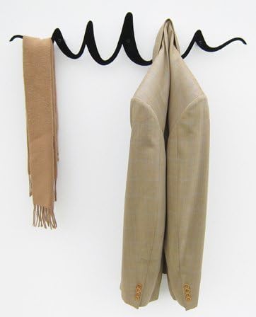 BLACK CARABATO SHAPE COAT HANGER