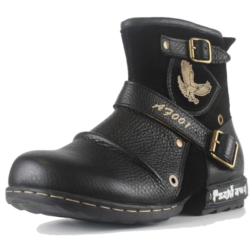 Highly Recommended Zip Up Biker Boots For Men Products on Amazon You Need to See