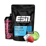 ESN ISOCLEAR Whey Isolate Protein Powder, Strawberry Lime, 1000 g, 33 Servings, Protein Drink with a Delicious Fruity Taste, Clear whey – Lactose Free and Made in Germany