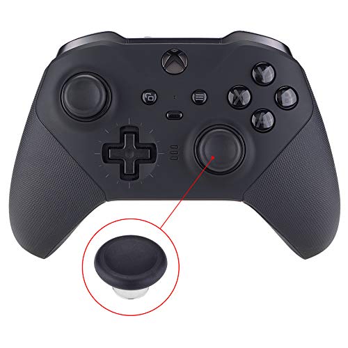 Image of eXtremeRate 6 in 1 Metal Replacement Thumbsticks Grip, Swap Magnetic Joysticks for Xbox One Elite Series 2 & Xbox Elite 2 Core Controller (Model 1797) - Black