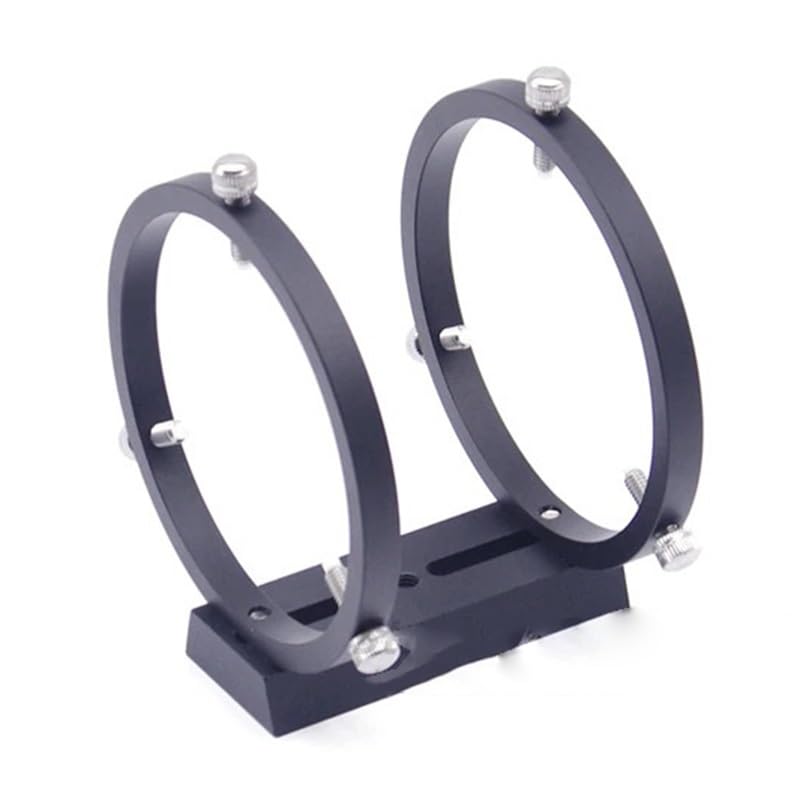 Accesorios para telescopios astronómicos de 50mm con placa ecuatorial y anillos de 6 puntos 5