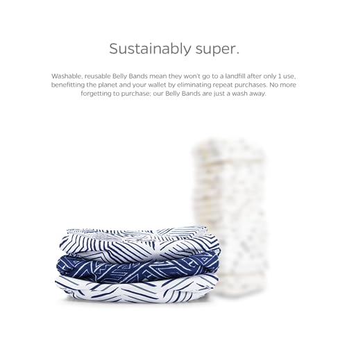 Pet Parents® Washable Belly Bands for Male Dogs (3pack) + Extendrs® of Durable Dog Diapers Male, Premium Male Dog Diapers & Dog Wraps (Small, Kahuna) by Pet Parents - Image 7