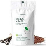 ROOIBOS VAINILLA Orgánico 90g (45 Tazas) | TE ROOIBOS CON VAINILLA a Granel, Rooibos Infusiones Sin Teína REPLANTEA®