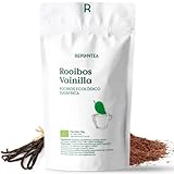 TÉ ROOIBOS CON VAINILLA 100% Orgánico 90g (45 Tazas) | Té Rooibos Orgánico a Granel REPLANTEA | Sin Teína