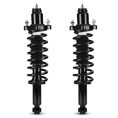 ILONPA 172401 Rear Quick Struts w/Coil Springs for 2007-2016 Jeep Patriot/Compass, 2007-2012 Dodge Caliber (Exc. SRT-4), Shock Absorbers Assemblies Suspension 2006 2008 2009 2010 2011 2013 2014 2015