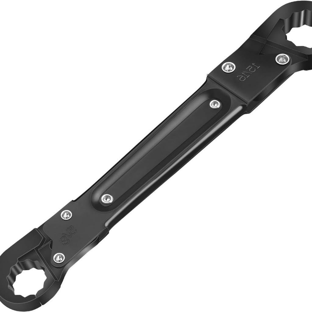 Llave de fontanero profesional, herramienta para extraer topes angulares, llave de tubo de doble extremo