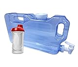 💧 [DISPENSADOR AGUA FRÍA]: Dispensador de bebidas frías para frigorífico, ideal para agua, refrescos, zumos... Tenga siempre a mano un vaso de bebida fresca.