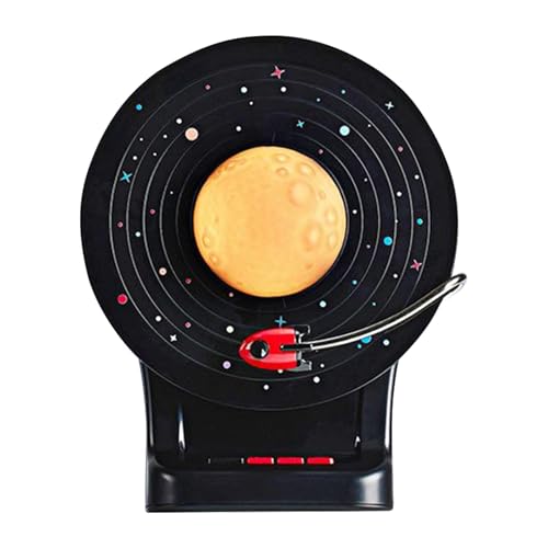lwxij Altavoces inalámbricos para el hogar, Altavoz inalámbrico al Aire Libre,Control de Control Lámpara Lunar Altavoz inalámbrico - Diafragma de bajo, 7 Colores de Luces Ajustables, Herramienta de