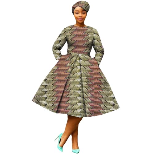 African Dresses for Women Party wear Flower Floral Fashion Culture