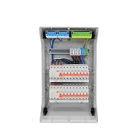 RSE Unterverteilung verdrahtet IP65 Sicherungskasten Aufputz mit Hager Vector Verteiler, Aufputz 3-reihig VE312, ohne Überspannungsschutz – Ansicht 7