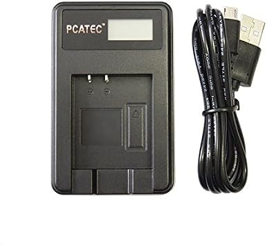 PCATEC  DMW-BCM13/DMW-BCM13E/DMW-BCL7/CANON NB-6L  USB LCD DMC-FT5 /TZ60 /TZ55 /TZ40/DMC-SZ9/SZ3/XS1/FH10/XS3 USB LCD