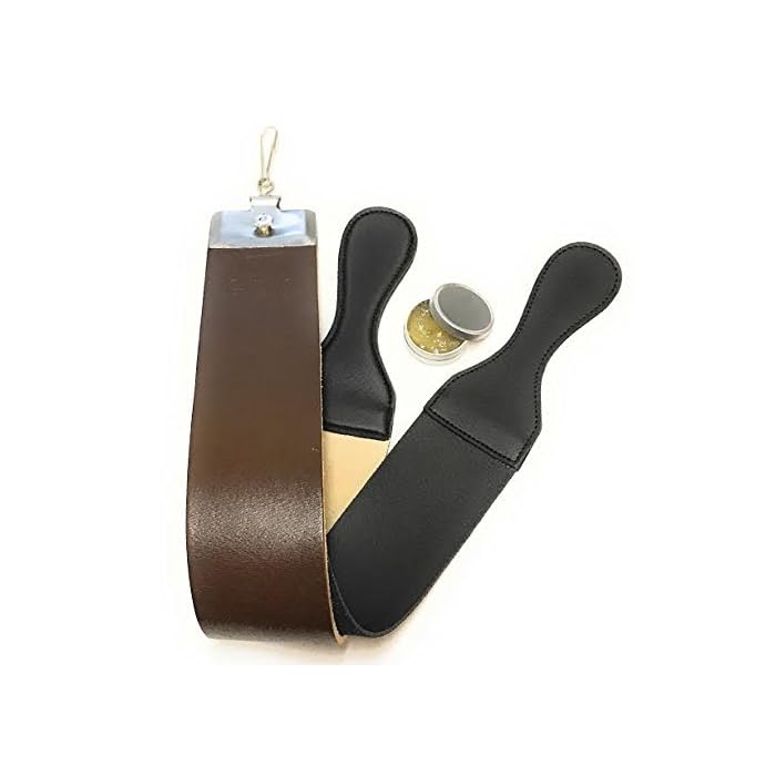 Buy GBS Leather Razor Strop 2 x 22 Handmade Smooth Top Grain Leather
