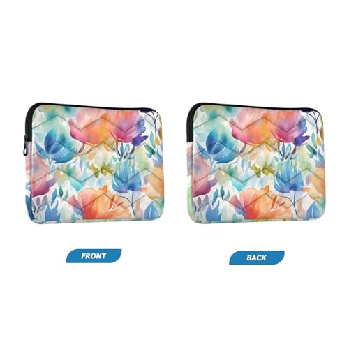 Funda para portátil 13-14 pulgadas con diseño floral miniatura 2