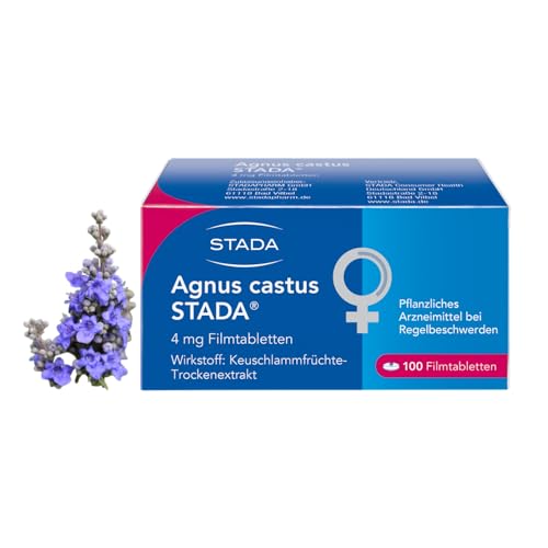 Agnus castus STADA 4 mg Filmtabletten bei regelschmerzen für Frauen mit Menstruationsbeschwerden 100 Stück