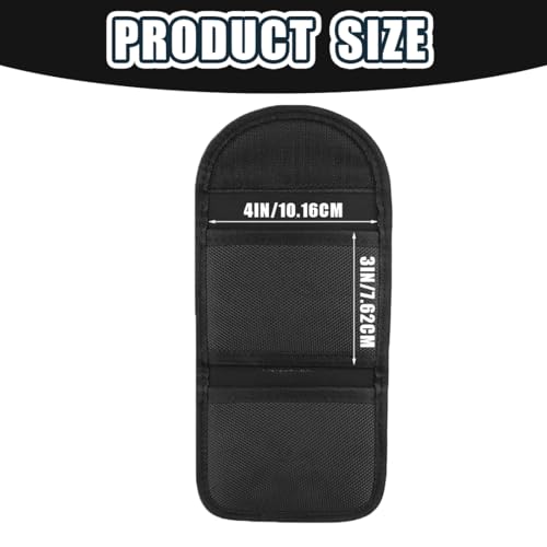 WeddHuis 2 Stück Gürtel Handschuhtasche,Latex Handschuh Einweg Handschuhhalter,Doppelte Handschuhtaschen für 5,7 cm Dienstgürtel