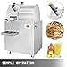 BestEquip Sugarcane Press Electric 3 Rollers 304 Stainless Steel Rollers 660lb/h Output Sugar Cane Press for Commercial Use