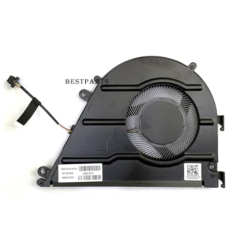 Image of Bestparts Fan Replacement for HP 13-BE - OEM CPU Cooling Fan Replacement for HP Pavilion Aero 13-BE, 13-be00xx 13-be10xx 13-be 20xx, TPN-W152 P /N: M52816-001