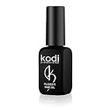 Professional Rubber Base Gel By Kodi | Soak Off, Polish Fingernails Coat Kit | For Long Lasting Nails Layer | Easy To Use, Non-Toxic & Scentless | Cure Under LED Or UV Lamp | 12ml 0.42 oz