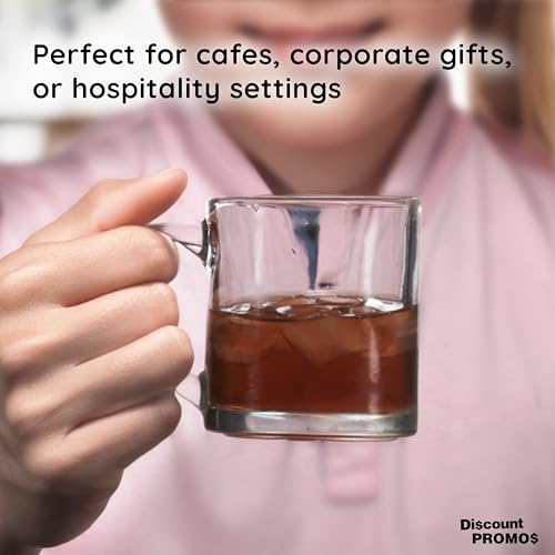 Set de 10 Mugs de Vidrio Transparente 13 oz miniatura 3