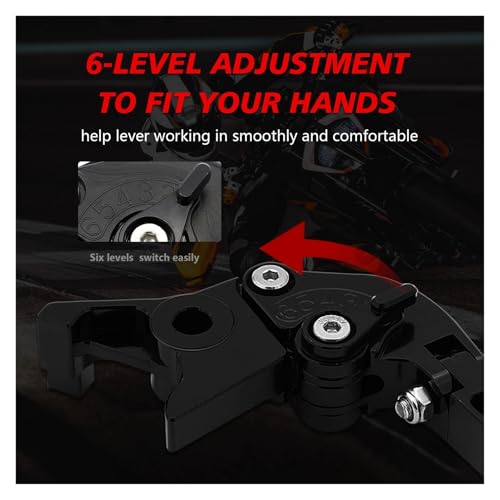 Levier d'embrayage Royal Enfield Hunter 350 réglable et pliant CNC