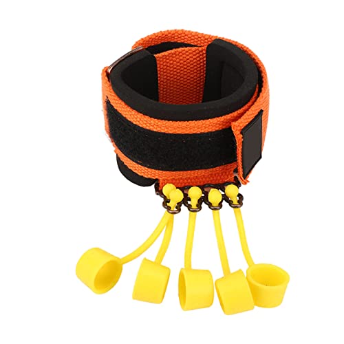 ZJchao - ZJchao Entraîneur D'extension de Doigt, Bande en Silicone avec Fermeture Auto-agrippante pour la Rééducation des Mains, Exercice du Poignet et des Doigts, Entraînement de Force de