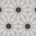Bedrosians Allora Hexagon Matte Porcelain Tile 8.5" x 10", Fiore (29-Pack, 12.67 SF)
