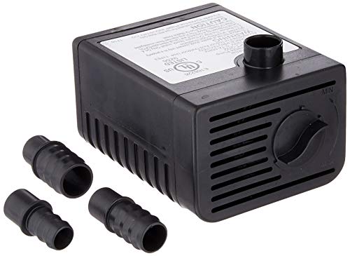 Peaktop PT-202, 385 GPH/Lift Submersible Pump with 6' Cord for Fountain Aquarium