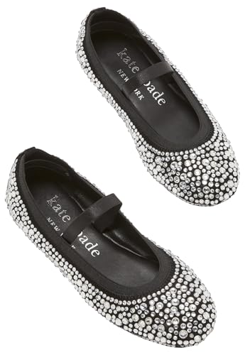 kate spade new york Women's Violette Mary Jane Ballet Flat, Black