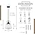 DEYNITE Industrial Pendant Light Fixtures Black Hanging Adjustable Schoolhouse Light Milk White Shade for Kitchen Bar Bedroom Bathroom Dining Room