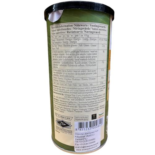 NITTAYA - Gelbe Currypaste Kari (Vegan) - (1 X 400 GR)