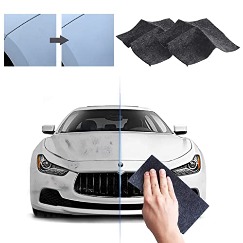 Paño Nanosparkle,Removedor Arañazos Coche,Paño Nanosparkle Cloth,Herramienta de Limpieza de Reparación de Superficies de Automóviles,2 Piezas Cover