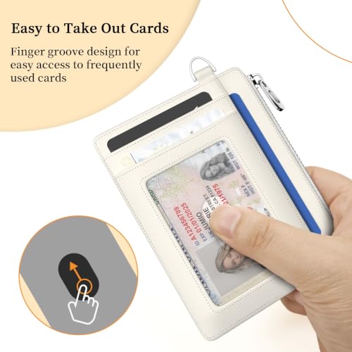 Image of Hancynir Book Floral Small Wallet Women Credit Card Holder, Slim RFID