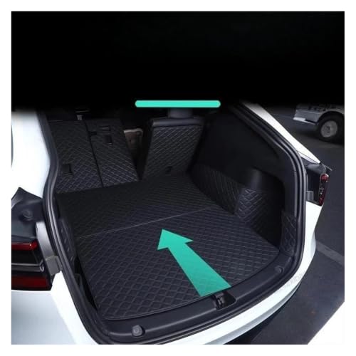 Tapis de coffre premium Tesla Model Y finition noire haute résistance