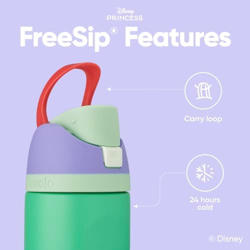 Owala Disney Princess Ariel Water Bottle - 24oz