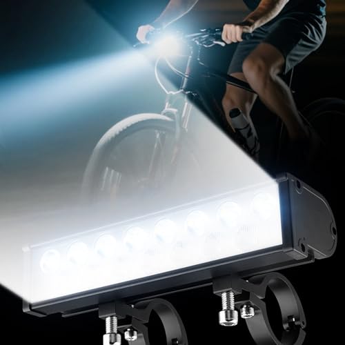 Lampe de vélo rechargeable pour rouler de nuit sans craindre la panne