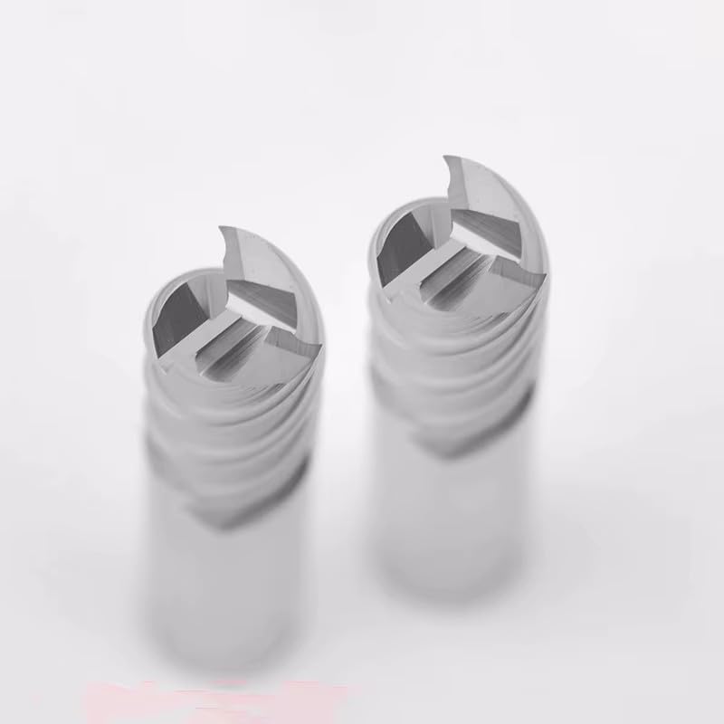 Aluminum Milling Cutter K2 Tungsten Steel Three-Edged High-Gloss Cutter 3F Carbide E5C72,8X8X22X65