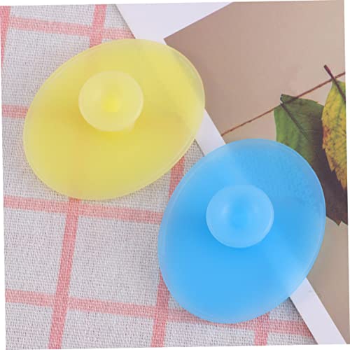 SUPVOX 2Pcs Esfoliantes De Silicone Escova De Rosto Manual Escova Massageadora Facial Escova De Mass