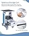 Professional Medical Trolley Cart with Wheels Mobile Ultrasound Cart Beauty Storage Utility Cart Rolling Cart with Drawer for Home Bedroom Salon Lab Hospital Dental Office Clinic