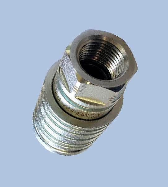 QC P12-F-08N-B Coupler Threaded End