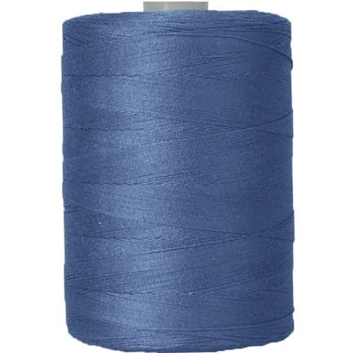 Image of ThreadArt Cotton Quilting Thread, 1000M 50 /3, Teal Blue 857 | Long staple cotton thread for quilting, sewing and serging. Low-lint, smooth thread for clean stitches and strong seams.