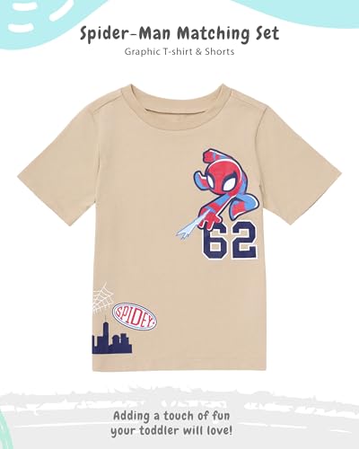 Image of Marvel Boys' T-shirt and Shorts Set