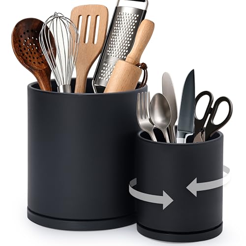 D'vine Dev 360° Rotating Utensil Holder Set – 7.2