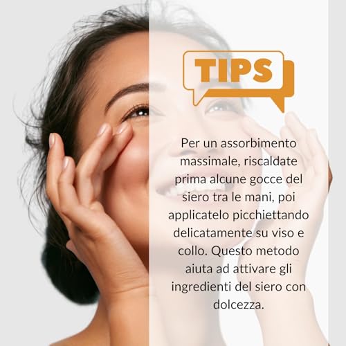Pure Mineral - Siero Anti-Rughe Vitamina C Rigenerante Per Pelle Matura - Effetto Lifting, Minerali Del Mar Morto, Riduzione Visibile Delle Rughe - Senza Siliconi, Solfati, Parabeni - 30Ml - 5