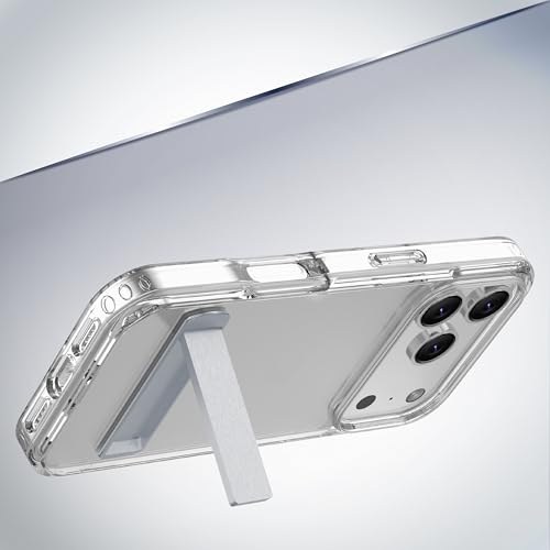 Cellularline Clear Stand Cover Per Iphone 17 Pro, Trasparente - 3