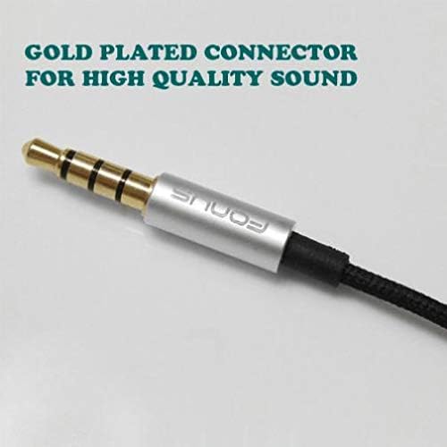 Miniatura 6 de Auriculares con cable, auriculares de sonido de alta fidelidad, micrófono manos libres para Moto G7 Power, auriculares de madera, auriculares