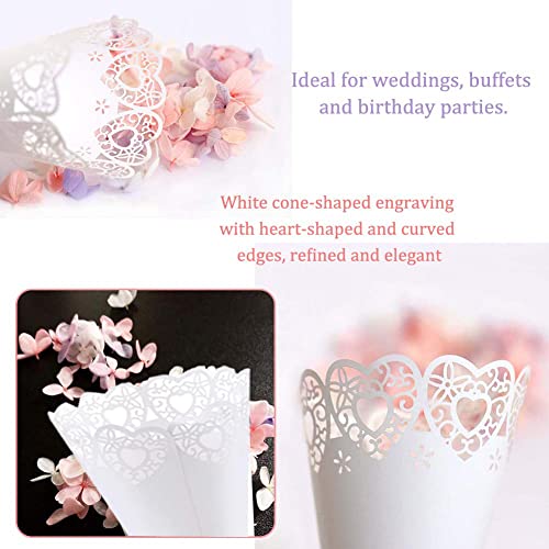 ZOOMPIL 50pcs Coni Portariso Matrimonio, Coni